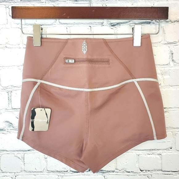 Free People You're A Peach Shorty Shorts sz. XS - Picture 4 of 9